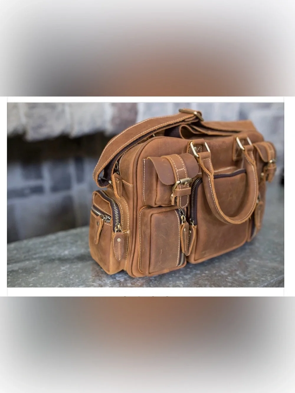 House Of Flynn Leather Camera Bag mini Evermore